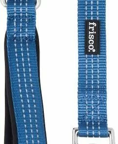 Frisco Traffic Leash with Padded Handles & Poop Bag Dispenser, Blue, Length: 4-ft, Width: 1-in + Refill Dog Poop Bags, Scented, 120 count -Dog Cat Corner 319514 PT2. SY630 V1630623686