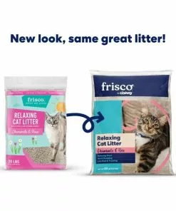 Frisco Relaxing Chamomile & Rose Scented Clumping Clay Cat Litter 10 Frisco Relaxing Chamomile & Rose Scented Clumping Clay Cat Litter -Dog Cat Corner 325882 PT1. SY630 V1657656886
