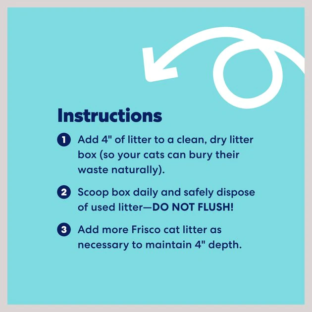 Frisco Relaxing Chamomile & Rose Scented Clumping Clay Cat Litter 8 Frisco Relaxing Chamomile & Rose Scented Clumping Clay Cat Litter - Image 6