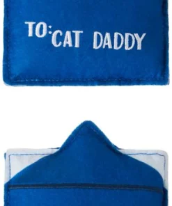 Frisco Father's Day Card Felt Cat Toy with Catnip, 2 count -Dog Cat Corner 327029 PT2. SY630 V1648667377