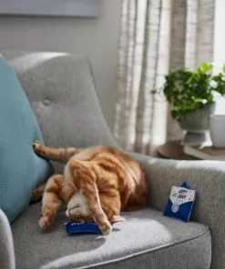 Frisco Father's Day Card Felt Cat Toy with Catnip, 2 count -Dog Cat Corner 327029 PT3. SY630 V1648667305