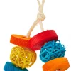 Frisco Small Pet Dangly Wooden Chew Toy -Dog Cat Corner 330871 MAIN. SY630 V1646947813