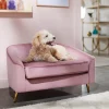 Frisco Elevated Curved Dog & Cat Sofa Bed with Removable Cover -Dog Cat Corner 331626 MAIN. SY630 V1644954793