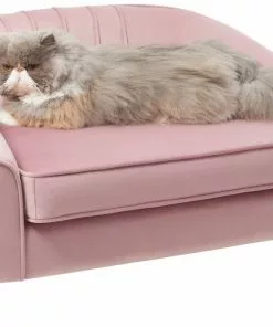 Frisco Elevated Curved Dog & Cat Sofa Bed with Removable Cover -Dog Cat Corner 331626 PT2. SY630 V1643928701