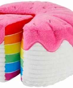 Frisco Pride Cake Plush Squeaky Dog Toy, 2 count