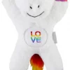 Frisco Pride Love Unicorn Plush with Rope Squeaky Dog Toy -Dog Cat Corner 331642 MAIN. SY630 V1649086002