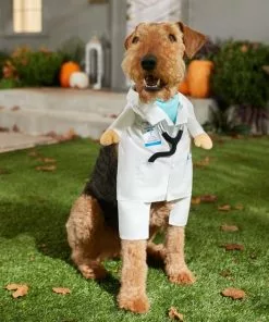 Frisco Doctor Dog & Cat Costume -Dog Cat Corner 334895 PT7. SY630 V1659984181