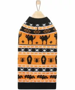 Frisco Fair Isle Pumpkin Dog & Cat Sweater -Dog Cat Corner 334922 PT4. SY630 V1658347243