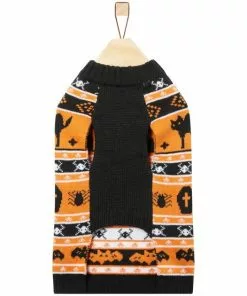Frisco Fair Isle Pumpkin Dog & Cat Sweater -Dog Cat Corner 334922 PT5. SY630 V1658347032