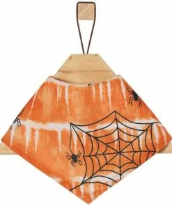 Frisco Orange Spiderweb Dog & Cat Costume Bandana -Dog Cat Corner 335045 PT4. SY630 V1659969920