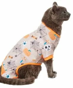 Frisco Spooky Printed Dog & Cat Jersey PJs -Dog Cat Corner 335170 PT2. SY630 V1658346562