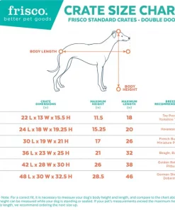 Frisco Fold & Carry Double Door Collapsible Wire Dog Crate 9 Frisco Fold & Carry Double Door Collapsible Wire Dog Crate -Dog Cat Corner 88786 PT2. SY630 V1568052790