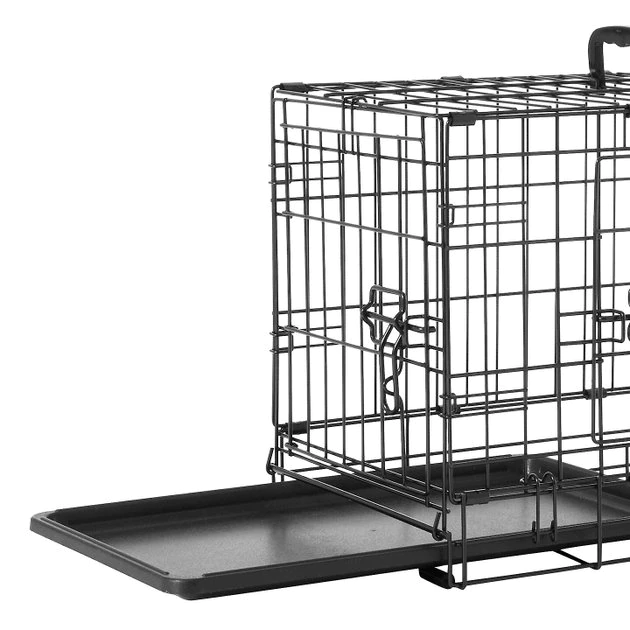 Frisco Fold & Carry Double Door Collapsible Wire Dog Crate 5 Frisco Fold & Carry Double Door Collapsible Wire Dog Crate - Image 4