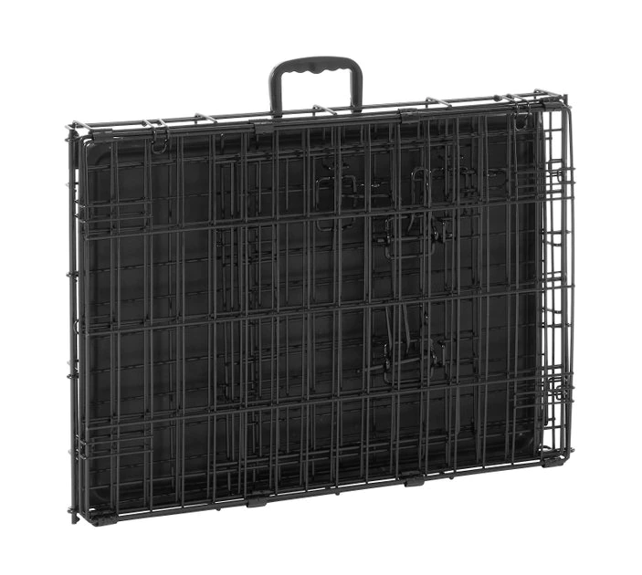 Frisco Fold & Carry Double Door Collapsible Wire Dog Crate 7 Frisco Fold & Carry Double Door Collapsible Wire Dog Crate - Image 6
