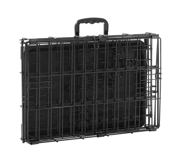 Frisco Fold & Carry Single Door Collapsible Wire Dog Crate 8 Frisco Fold & Carry Single Door Collapsible Wire Dog Crate - Image 6