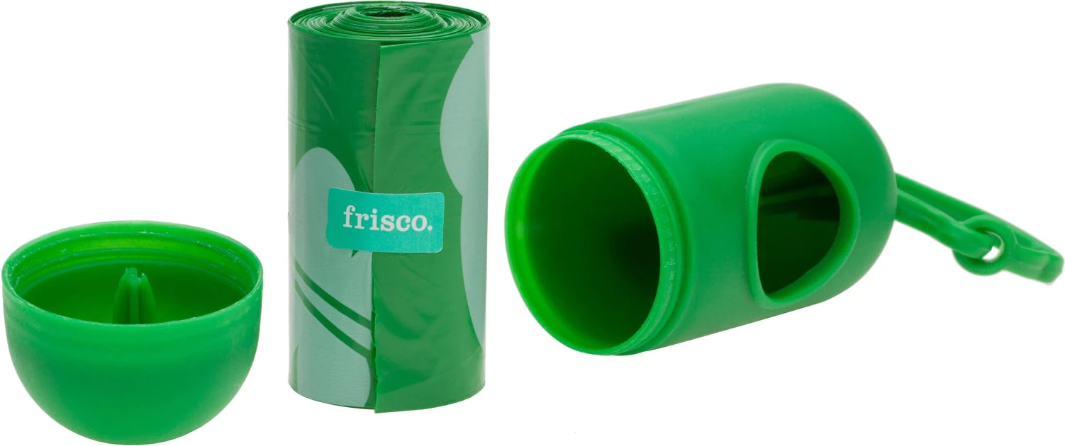 Frisco Dog Poop Bags + Dispenser, 15 count 8 Frisco Dog Poop Bags + Dispenser, 15 count - Image 6