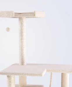 Frisco 62-in Faux Fur Cat Tree & Condo -Dog Cat Corner 92259 PT3. SY630 V1584452246